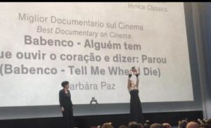 Barbara Paz Venice Award