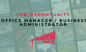 JOB OPPORTUNITY: OFFICE MANAGER / BUSINESS ADMINISTRATOR (PART-TIME, IDEALLY BASED IN BANJALUKA/REMOTE)